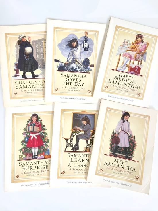 American Girl Other - Pleasant Company American Girl Samantha Complete 6 Book Set First Edition 1986